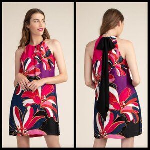💕TRINA TURK💕 Midi Roe Dress ~ Pink Multicolor